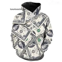 Men's Hoodies Sweatshirts Mens Hoodies Sweatshirts USD U.S. Dollar Bills Money Men Women Children 3D Printed Streetwear Boy Girl Kids TopsMens hoodie