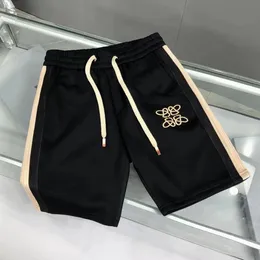 Womens Mens Shorts Designer Verão Praia Shorts Algodão Moda Xadrez Impresso Calças Com Cordão Relaxado Homme Casual Streetwear Sweatpants Tamanho Asiático S-3XL