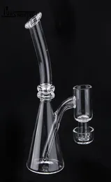 Terp Slurper Beaker Quartz Mini Bongs 5 ​​tum Terp Vakuumskål Banger Nails Enskilda svarta låda vattenrör dab rigg inline 6429451162