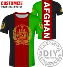 أفغان تي شيرت اسم مخصص رقم AFG SLAM أفغانستان الرجال tshirt الأكمام قصيرة tshirt فضفاضة Oneck Summer Mens الملابس x06024221683