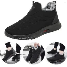 Boots Fur Lined Fashion Walking 904 Shoes Snow Winter Men Casual Sports Comfy Running Sneakers for Christmas Gift 817