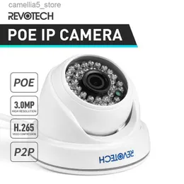 Baby Monitor Camera H. 265 POE high-definition 3MP indoor IP camera 1296P/1080P 36 LED infrared dome ONVIF safety night vision CCTV video monitoring system Q240308