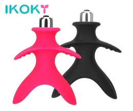 IKOKY Dilatatore anale Espansore Butt Plug 10 Velocità vibratore anale Masturbazione Giocattolo del sesso per donne Uomini Prodotti adulti Massaggio alla prostata S16215327