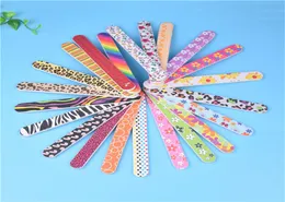 Fashion Printing Twosided Nail File Tool EVA Manicure Setback Sand Bar Strip Grind Block NailFile 507116992