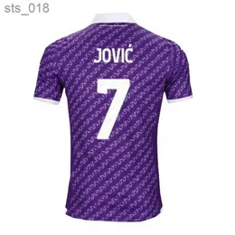 Camisas de futebol 23 24 Fiorentina J. Ikone 2023 2024 Castrovilli Erick Florence Jersey Acf Jovic A. Cabral Milenkovic C.kouame Sottil MenH240308