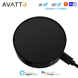 Avatto WiFi IR RFエアコン用エアコン用スマートアプリユニバーサル赤外線コントロールワークスALEXA HOME 240228