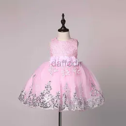 Dresses Flower Baby Girl Dress for kids dresses Baptism Girls clothing dress girl Clohtes 240308