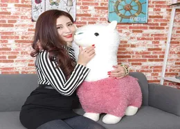 45 cm bawełniany japoński alpacasso soft zabawki gigantyczne pluszowe zwierzęta lama zabawka kawaii alpaca pluszowy prezent urodzinowy LA0622723595