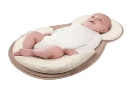 JJOVCE Cuscino neonatale Cuscino per il posizionamento del sonno del bambino Cuscino per stereotipi antiemicrania7540916