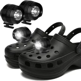 Alligator light headlights LED shoe light strip 3 light modes IPX5 waterproof suitable for walking dogs camping cycling headligh313U