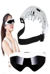 Occhiali elettrici per massaggiatore per occhi USB Vibrazione Digitopressione Allevia l'affaticamento Sollievo dallo stress Rilassati Massaggio sulla fronte Strumenti per la cura degli occhi1296086