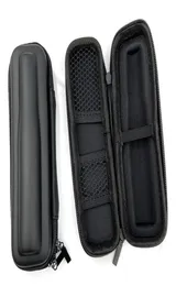 Schwarzes Leder-Etui mit Reißverschluss, Raucherzubehör, Mini-Slim-Etui, kleine EGo-Tragetasche für Stift, Feuerzeug, Tabak, Pfeifenwerkzeug3847424