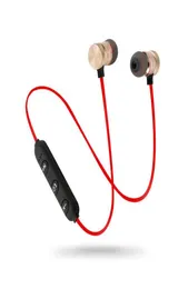 マイクを備えたBluetoothイヤホンワイヤレスヘッドセット音楽イヤホンSTEREO MAGNETIC SPORTS HEADPHONES FOR iPhone Samsung with Packag6302451