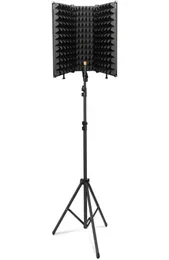 Microphones Microphone Isolation Shield 3 Panel With Stand Soundproof Plate Acoustic Foams Foam For Studio Recording Bm8001216789