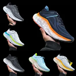 Designer Fresh Foam X More V4 series Running Sneakers Men Women Casual Shoes Studio Brown Light Army Phantom Comfort shock absorption Walking Sport Trainers