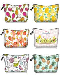 MPB014 Print Fruit Fruit Watermelon Lady Cosmetic Torba Modna torba makijażu Organizator makijażu Zestaw do przechowywania etui Zestaw kosmetyczny W1180832