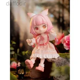 Action Toy Toy Action Action Toy Toy Toy Liroro Summer Island Series OB11 112 BJD Dolls Blind Box Toys Cute Anime Figure Kawaii Mystery Designer Designer Designer 230720 240308