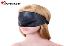 Morease Blindfold Sexy Leather Eye Mask Bdsm Restraints Fetish Slave Erotic Cosplay Bondage Adult Game Sex Toys Product S9243124933