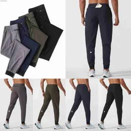 Lu Womens Ll Jogger Pants Exercise Yoga Suit Pull Rope Gym Quick Dry Running Draw Track Pants Fitness Training Leg Girdle Long Back Hooded YTIE