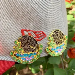 Brooches Lion Virgin Mary Hat Chain Electroplating Baking Paint Retro Decorative Cartoon Pins Unisex Decoration Mexican Enamel Pin