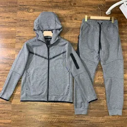 Tech Fleece Hoodie Kalın İnsan Tech Sports Pants Trailtsits Bottoms Techfleece Sportswear Ceket Uzay Pamuk Pantolonları Kadın Kalın Katlar Joggers 242 482