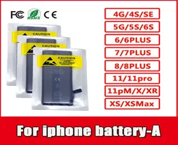 5PCSLOT DADAXIONG 배터리 IPhone 4S 4S 4 5 5S 5C 5G 78 6 6S Plus X 공장 8033830 용 Liion 교체 배터리.