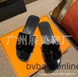 Original Slippers slippers for Womens summer wear 2024 new fashionable Korean version versatile flat bottomed tourism beach leather sandals 15SXE