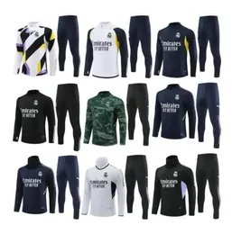 Conjuntos de treino de futebol infantil Real madrids conjunto de TREINO 22 23 24 kit de futebol masculino e infantil chandal futbol survetement madrides terno de TREINAMENTO jaqueta de futebol 10/2XL 999