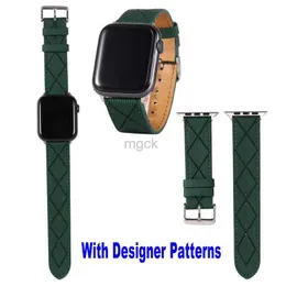 العصابات مشاهدة الفاخرة أعلى أحزمة الأشرطة أزياء Wastband Watchband Gift C Designer Band Bandbands Leather Belt Bracelet Stripes MM IWatch 7 6 5 4 3 2 1 240308