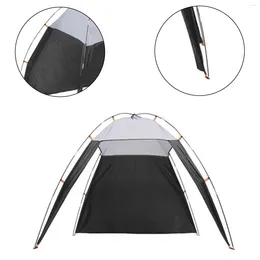 Tende e rifugi 1pc Tenda da sole spiaggia da sole con tende da giardino per chiodi per pesca Accessori da viaggio da campeggio