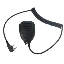 Walkie Talkie Altoparlante Mic Microfono Per Baofeng Uv-5R Bf-888S Bf-668 Uv-6 V85 Radio A Due Vie Consegna di Goccia Dhn9H