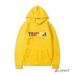 Trapstar Hoodie 2022 Winter Clothing Clothing Coat Trapstar Coat Men's Hoodies Hip Hop Mens Hoodies عالية الجودة رسائل طباعة ملابس رياضية نساء Sweatshirt Trap Star 841