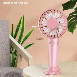 المعجبين الكهربائيين USB Mini Strong Wind Handheld Fan محمولة سطح المكتب شحن سطح المكتب مناسب لتبريد الجيب الصغير في DustimeSh240308