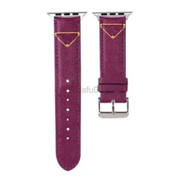 Bands Watch Fashion Designer watchbands strap for watch band 38mm 42mm 40mm 41mm 44mm 45mm 49mm iwatch 7 6 5 4 3 2 bands luxury PU leather Straps bracelet letter 240308