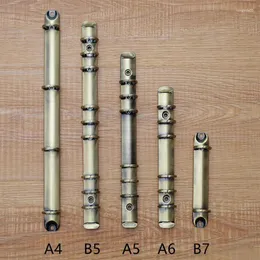 النحاس الفضي الفضي الأسود من النحاس 20 مم قطر A7 A5 A6 B5 A4 Binder Ring Mechanism