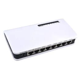 Der neueste 8 Port POE Switch 62 Ports DC Desktop Ethernet Switch Network IP -Kameras Potened POE -Adapter für Innenwebi5713254