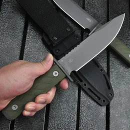 ZT0006 Tactical Straight Knife Outdoor Kydex Survival Knife Camping Hunting Pocket Tool Knife