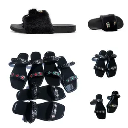 Designer-Slides für Herren und Damen, Sommer-Sandalen, flache Plattform, Heimschuhe, kausale Hausschuhe, GAI