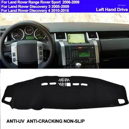 Interiörstillbehör för Land Rover Range Sport Discovery 3 4 2010 - 2024 Bil Dashboard Cover Dash Mat Pad Sun Shade