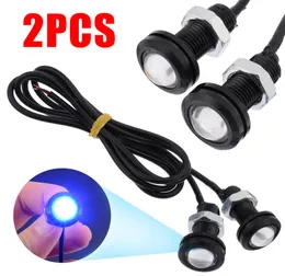 2st LED BOAT DRAIP PLUCH LIGHT LAMP 10W BLÅ 12V 12quot NPT Light Universal för Marine Underwater Fish4662654