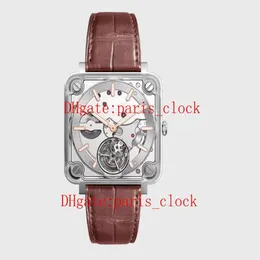 SFBRX2 Luxury Men's 7500 Automatisk lindningsmekanisk rörelse Brown Watch tim hand och minut hand 6 -tiden 2847