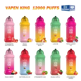 Vapen King 12000 sbuffi all'ingrosso UE 12K sbuffi Tornado Vapes Bang King 2% E sigaretta Mesh Coil penna Vape usa e getta RM Vape Big Puffs Vape usa e getta