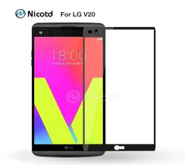 25D Colorful Full Cover Screen Protector Tempered Glass For LG V20 Explosion Proof Protective Film for LG K109542543