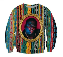 Nova moda casais homens mulheres unissex biggie smalls engraçado impressão 3d moletom com capuz ao ar livre ww1063933615