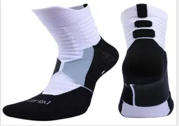 Незапахнущие баскетбольные носки средней длины для элитных мужчин и женщин, спортивные носки, чулки с полотенцем3693164