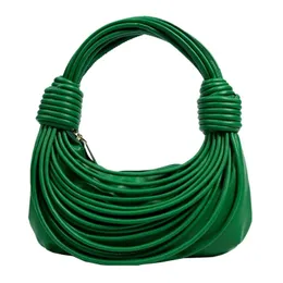 Luxury Women Hobo Bag Summer Mini Crossbody Bags Handbag Fashion Noodle Design Shoulder Purse Lady Dinner Clutch Satchel 240305