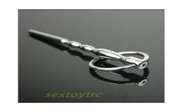 Urządzenie do dźwięku cewki moczowej Rozciąganie stali nierdzewnej Dźwięki Urethra Dilator Penis Wtyczka Nowa konstrukcja BDSM Fetish Sexy B03090072515631