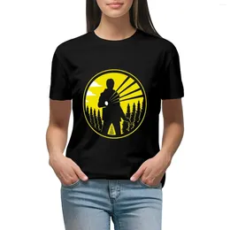 Damen-Poloshirts Alan Wake 2 T-Shirt Hippie-Kleidung Kurzarm-T-Shirt Grafik-T-Shirts für Frauen Baumwolle