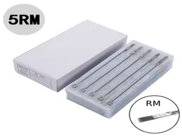 Agulhas de tatuagem descartáveis pré-fabricadas estéreis 5RM Curva Magnum 50pcs Tattoo Needles6060565