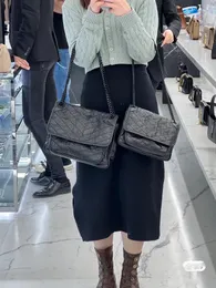 El çantası lüks tasarımcı niki omuz çantası mumsu deri haberci çantalar kadınlar çapraz vücut çantası çantası bayan vintage tasarım sacoche moda klasik vagrant çanta